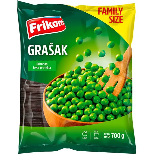 Grasak 700g Frikom