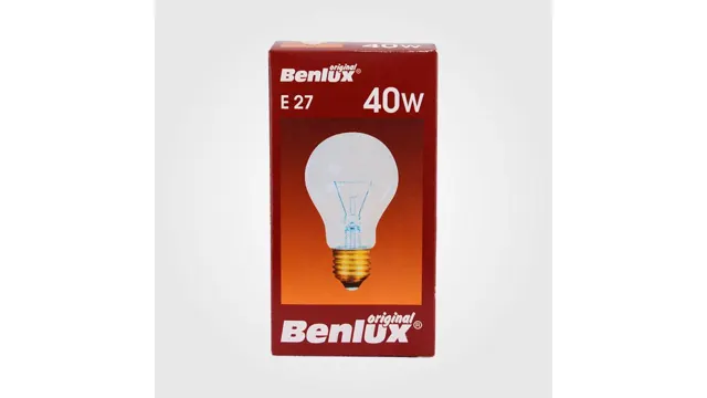 Sijalice E27 40W Benlux TRNAVA PROMET DOO KRAGUJEVAC