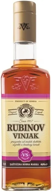 Vinjak Rubin VS 40% 0.7l Rubin