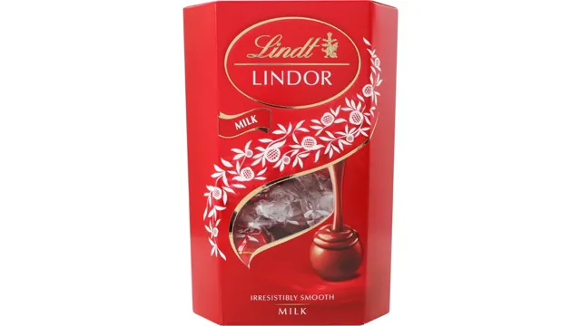 Bombonjera cornet mlecna Lindor 137g INKOFOODS