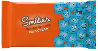 Cokolada sa mlecnim kremom Smilies 94g