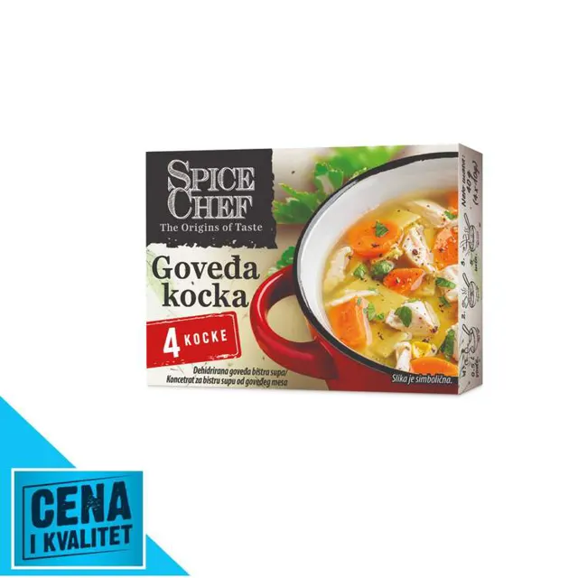 KOCKA GOVEÐA 40G K PLUS SPICE CHEF SPICE CHEF