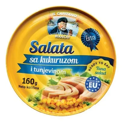 TUNJEVINA SA KUKURUZOM 160gr IL CAPITANO IL CAPITANO