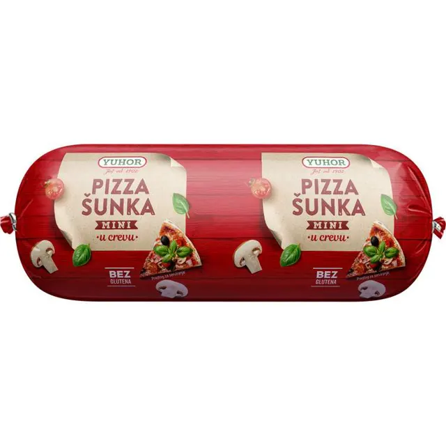 MINI PIZZA SUNKA 350gr YUHOR Yuhor