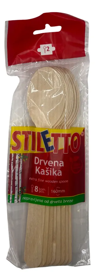 Drvene kasike 8/1 Stiletto