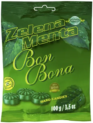 Bomb. zelena menta Evropa 100g