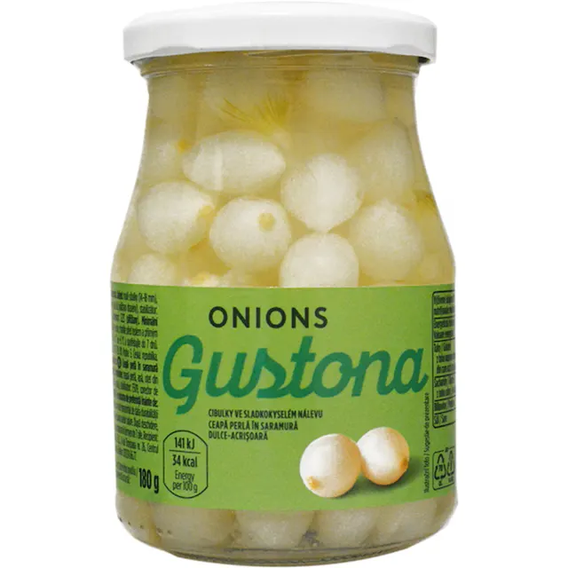 Crni luk u nalivu Gustona 330g Gustona