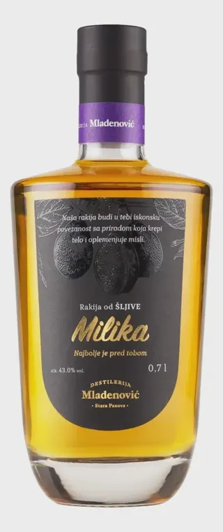 MILIKA BARRIQUE 0,7L SLJIVA DEST.MLADENOVIC