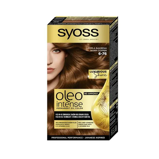 Farba/kosu SyossOleo Int.6-76Warm Copper Syoss
