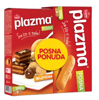 PLAZMA POSNA MLEVENA 2 X 300g