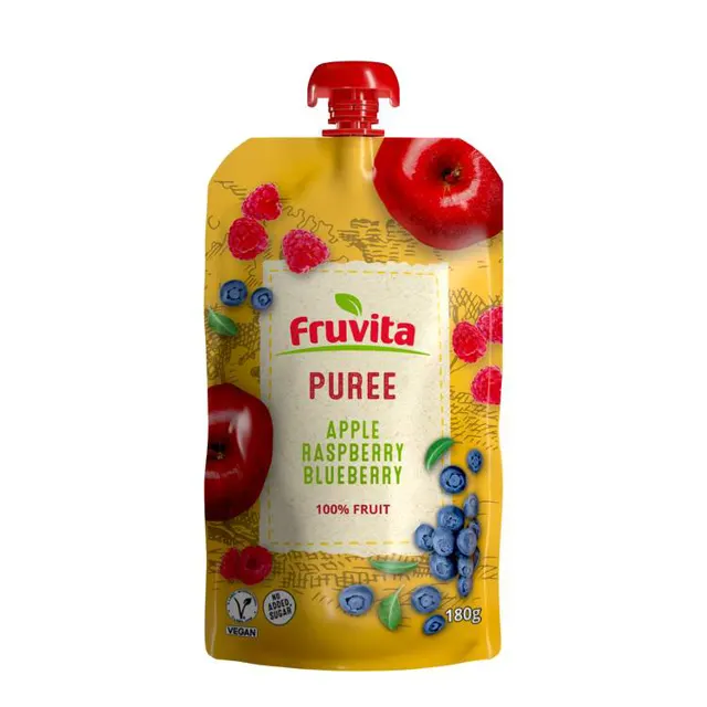 fruvita voćna kaša jab.malin.borov.180g FRUVITA