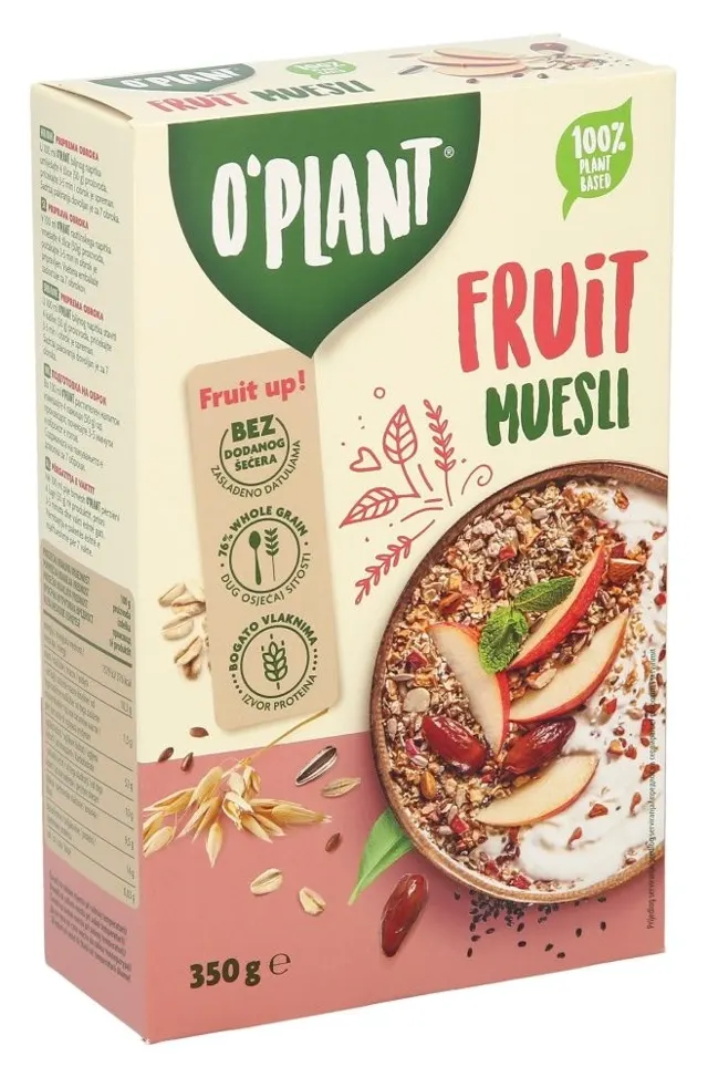 MUESLI FRUIT 350GR OPLANT PODRAVKA