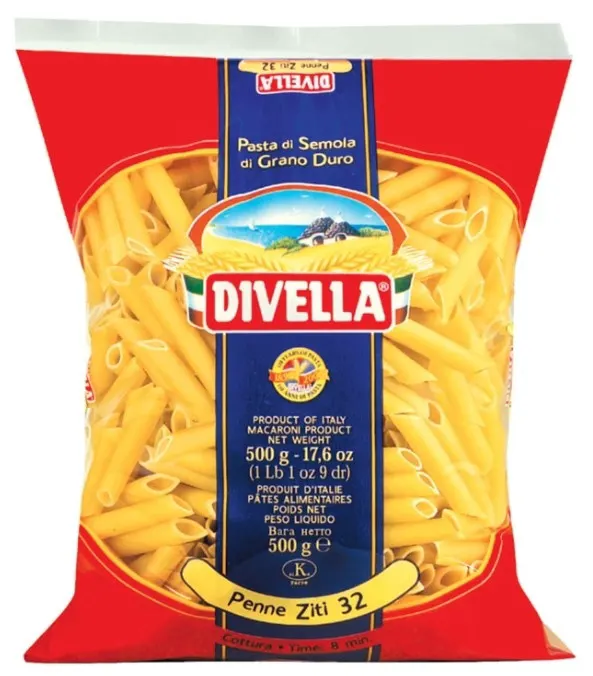 TESTO PENNE ZITI RIGATE 500gr DIVELLA DIVELLA