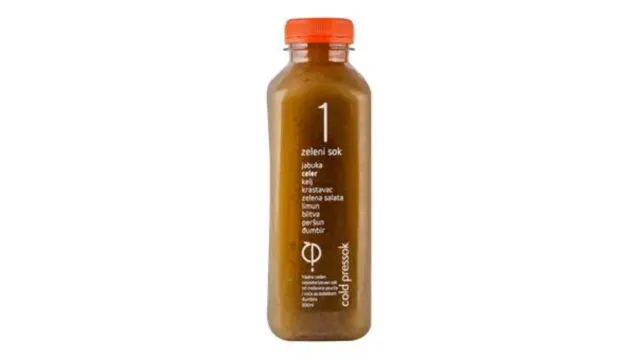 SOK ZELENI DETOX BR 1 0,5L COLD PRE COLD PRESSOK