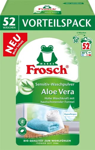 Frosch Aloe Vera Sen.prašak za veš 3,4kg