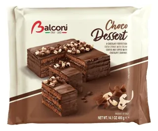 TORTA CHOCO BALCONI 400G