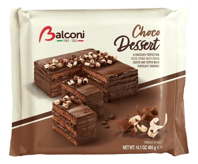 TORTA CHOCO BALCONI 400G BALCONI