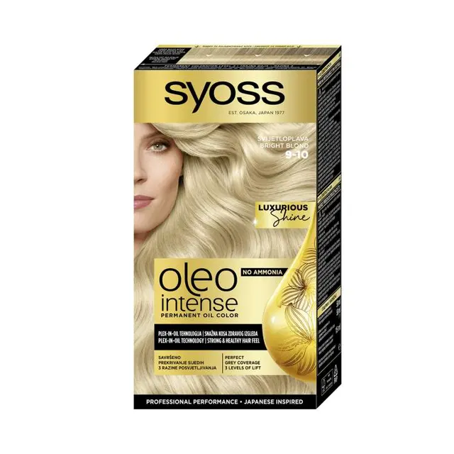 syoss oleo intense boja za kosu 9-10 syoss oleo intense