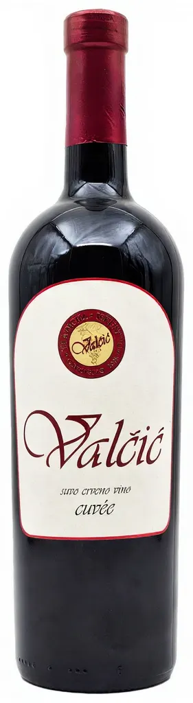 VALCIC SUVO CRVENO VINO 0,75L