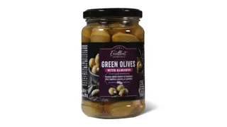 Zelene masline sa bademom Excellent 355g