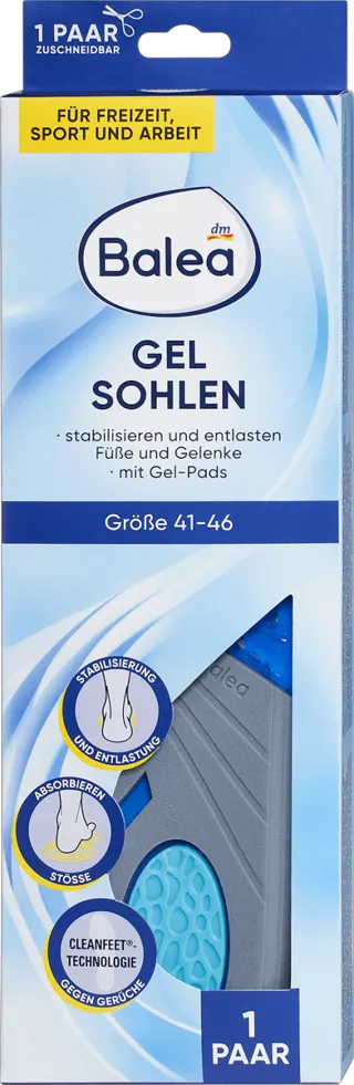 Balea gel ulošci za cipele 41-46 1par