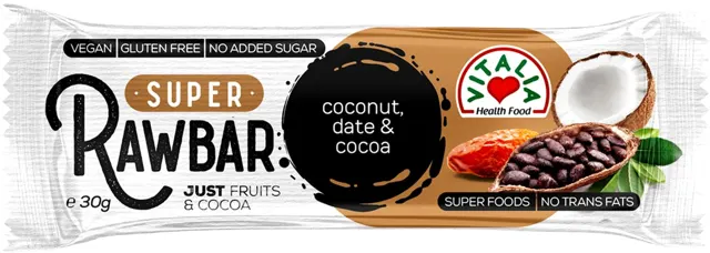 Raw bar kokos i cokolada 30g Vitalia