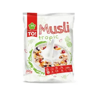PL-MUSLI TO! TROPIC 250G