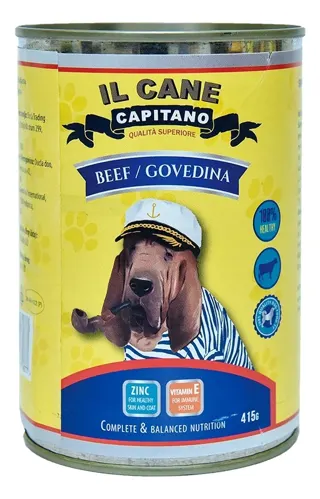 HRANA ZA PSE GOVEDINA 415GR IL CANE CAPITANO