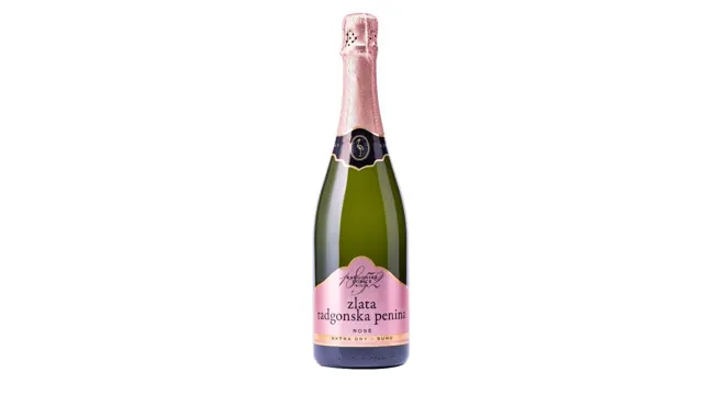 Vino pen.Zlat.Radgonska penina Rose 0,75 l Radgonske Gorice