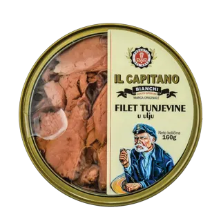 Tuna filet u ulju Il Capitano 160g