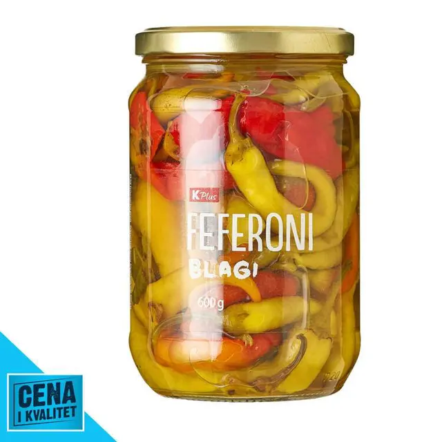 FEFERONI BLAGI 600G K PLUS K PLUS