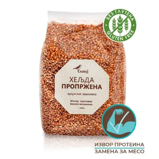 Heljda proprzena bez glutena 300g #10 Slavuj