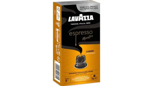 KAFA LAVAZZA U KAPSULAMA NCC ALU LUNGO 56gr TAKTIK