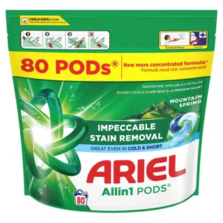 DETERDŽENT ARIEL KAPSULE MOUNTAIN SPRING 80KOM P&G