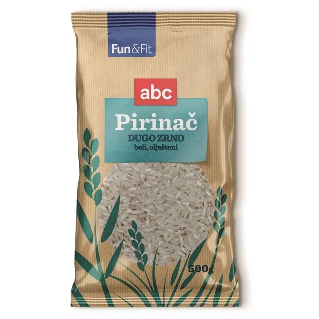Pirinac beli dugo zrno ABC 500g ABC