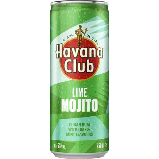KOKTEL HAVANA CLUB LIME MOJITO 0.25L HAVANA CLUB