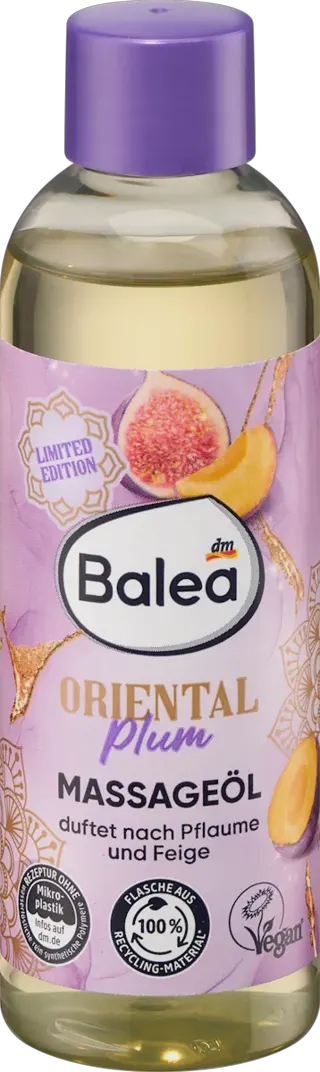 Balea ulje za masažu Oriental Plum 100ml