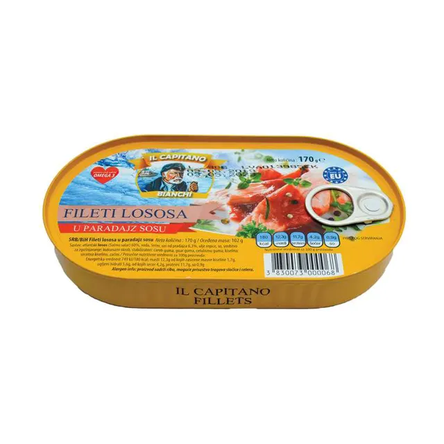 LOSOS FILET U SOSU OD PARADAJIZA 170gr IL CAPITANO IL CAPITANO