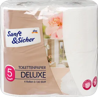 Sanft&Sicher toalet pap.Deluxe 5-sl. 4/1