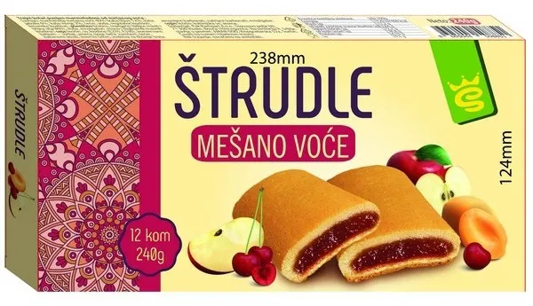 STRUDLA MESANO VOCE 240G SO TASTY SO TASTY