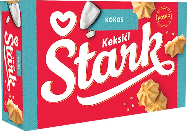 KOKOS PUSLICA 190g STARK