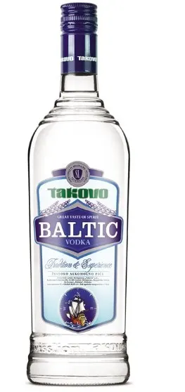 BALTIK VODKA 40% 1L TAKOVO SWISLION