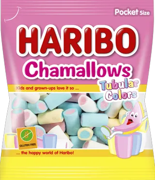 GUMENE BOMBONE HARIBO CHAMALLOWS COLORS 90G