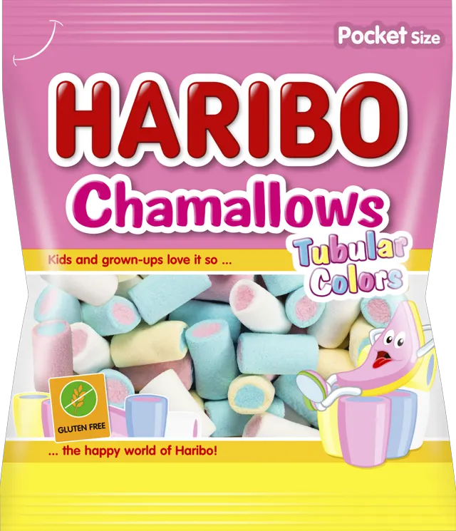 GUMENE BOMBONE HARIBO CHAMALLOWS COLORS 90G HARIBO
