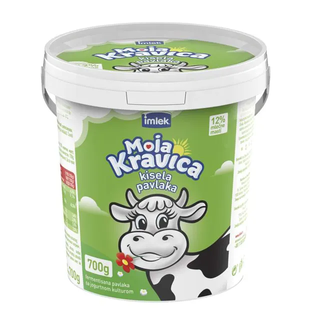 Kis.pavlaka jog.12%mm Moja kravica700g Moja kravica