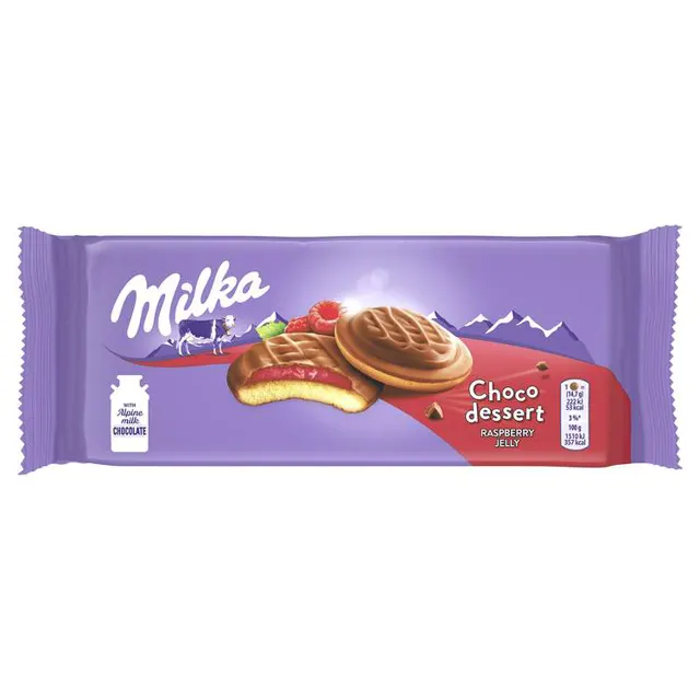 Biskvit Milka choco dessert malina 147g Milka