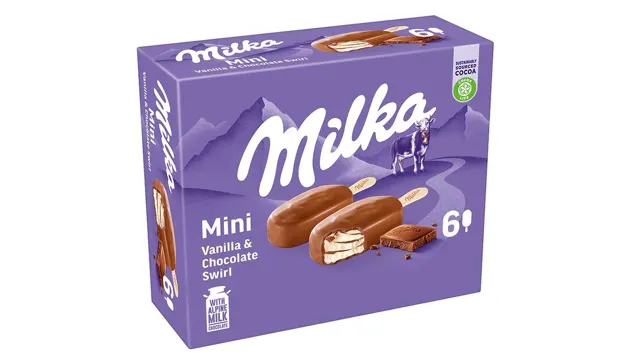 SLADOLED MILKA MINI STICKS 6X50ml FRONERI ADRIATIC