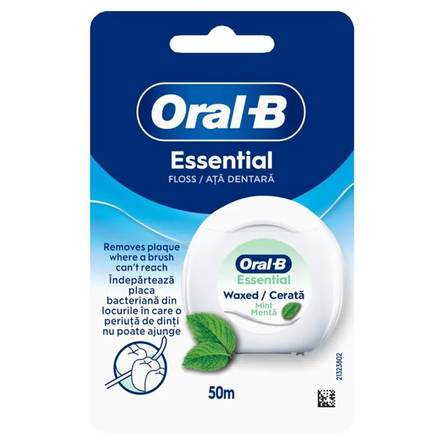 KONAC ZUB ORAL B ESSEN WAX MINT 50M ORAL B