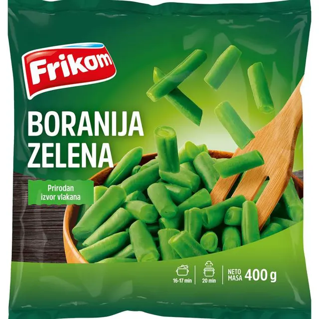 Smrznuta boranija zelena Frikom 400g Frikom