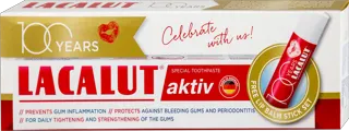 LACALUT aktiv pas/zub.75ml+gr.bal.za usn